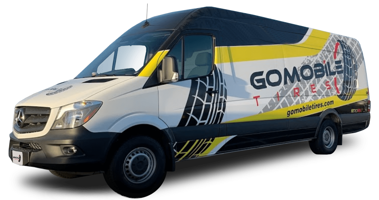 GoMobile Tires mobile tire service van